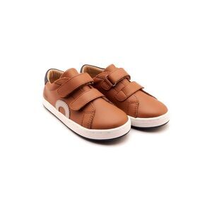 Old Soles Kix Leather Sneaker, Brown